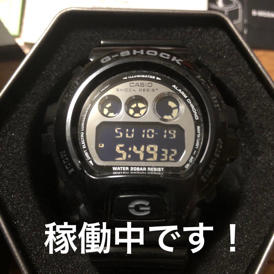 G-SHOCK DW-6900NB-1DR BKラバー 海外モデル ブラック