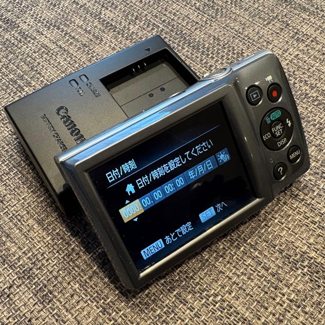 Canon IXY 160 シルバー 本体と付属品