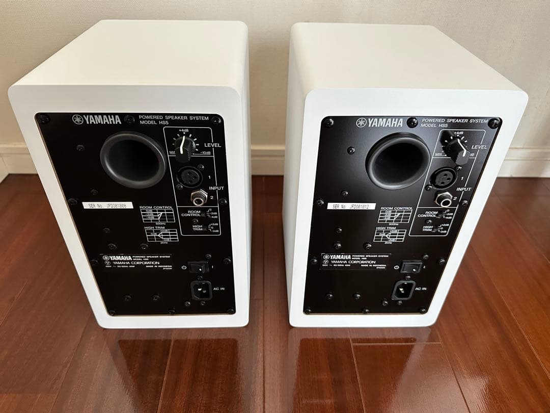YAMAHA HS5 ホワイト