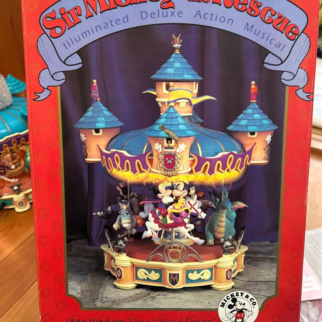 ディズニー　ミュージックモーション　オルゴール メリーゴーランド