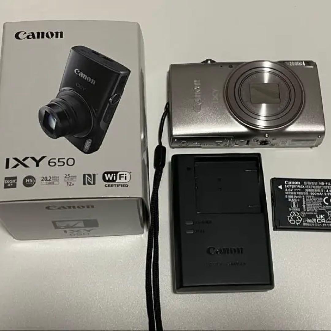 Canon IXY 650 シルバー 本体 美品