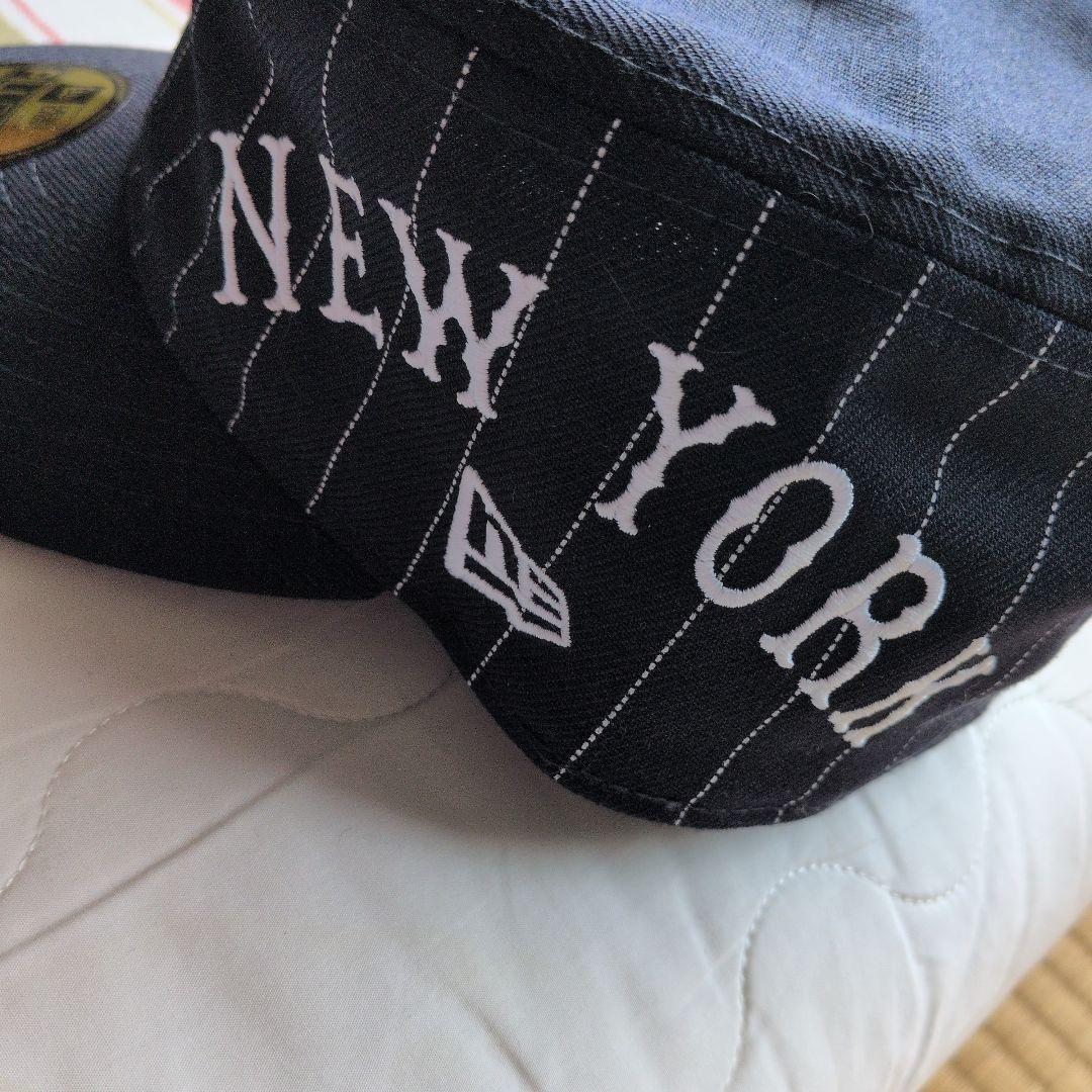 NEW Era PILLBOX ストラップキャップ　ネイビー　7 8/1