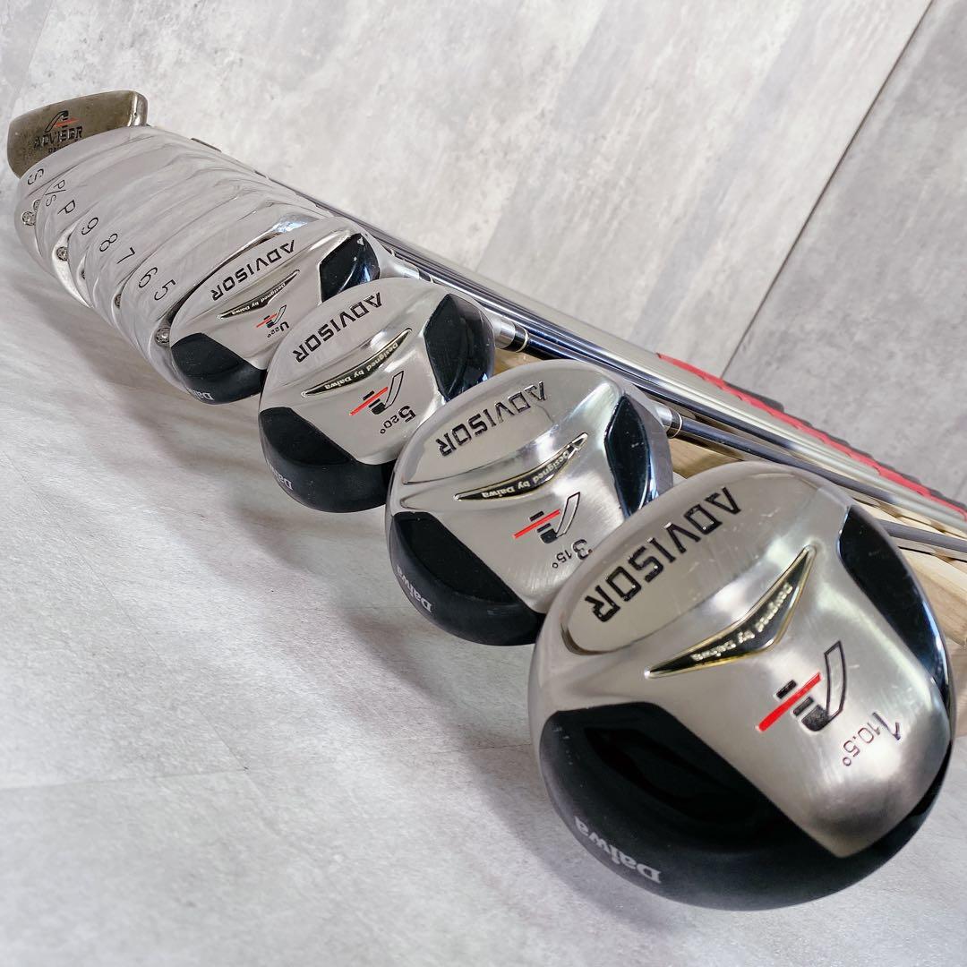 V856 アドバイザー ゴルフクラブ メンズ フルセット 初心者 ビギナー 練習