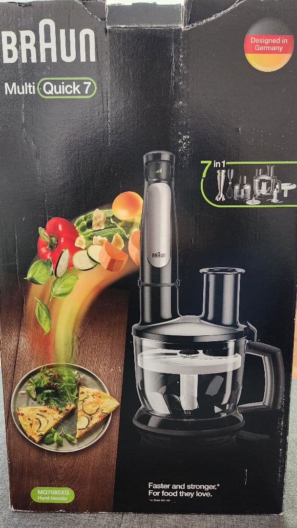 BRAUN ハンドブレンダー マルチクイック7 MQ7085XG