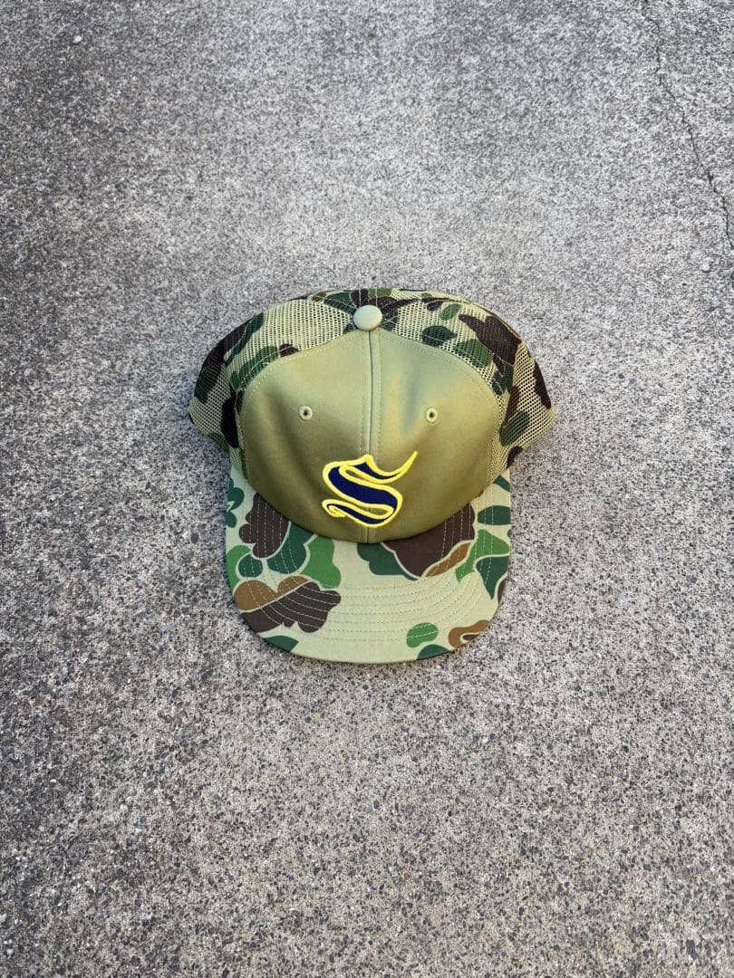 帽子 Supreme contrast s mesh back 6-panel