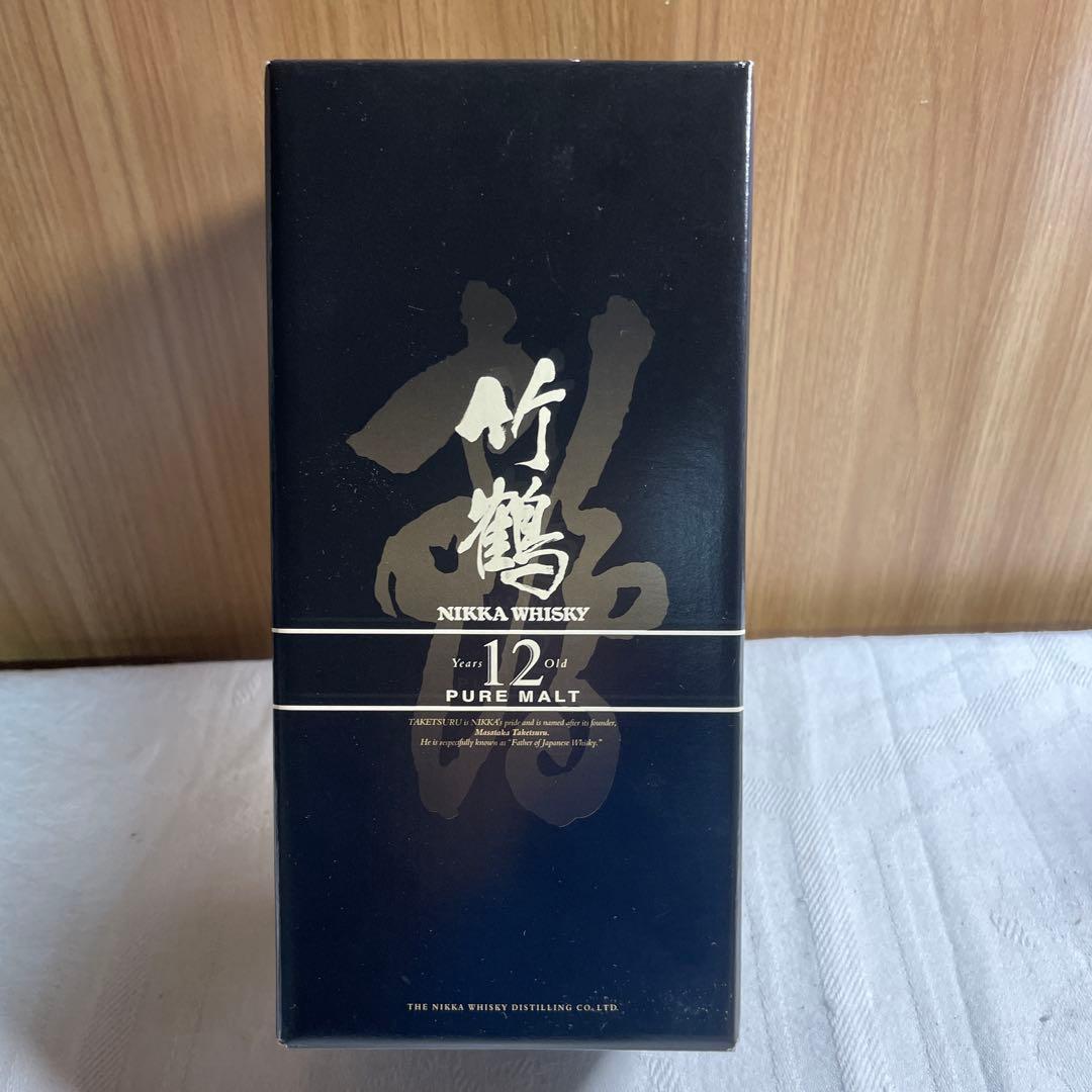 【希少・終売品】 NIKKA 竹鶴 ピュアモルト 12年（箱付き・未開栓）