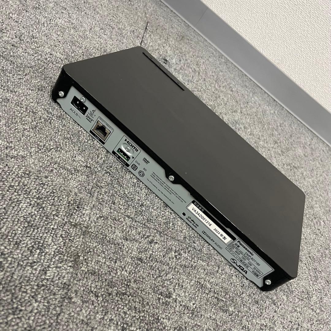 動作品 Panasonic DMP-BDT180 ブルーレイプレーヤー 2023