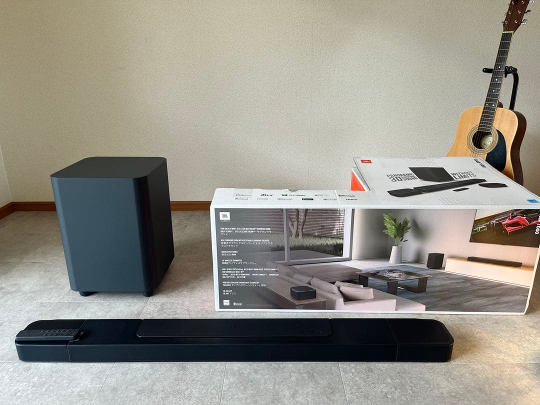 ア*ム様 JBLサウンドバーBAR1000 立体音響、大迫力ウーハー付き
