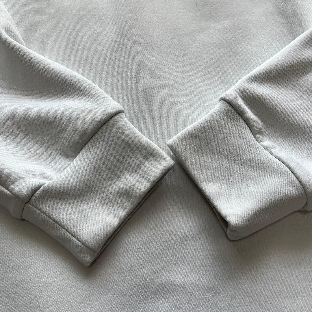 マークアンドロナ　近年　ハーフジップ スウェット　裏起毛　ロゴ　L