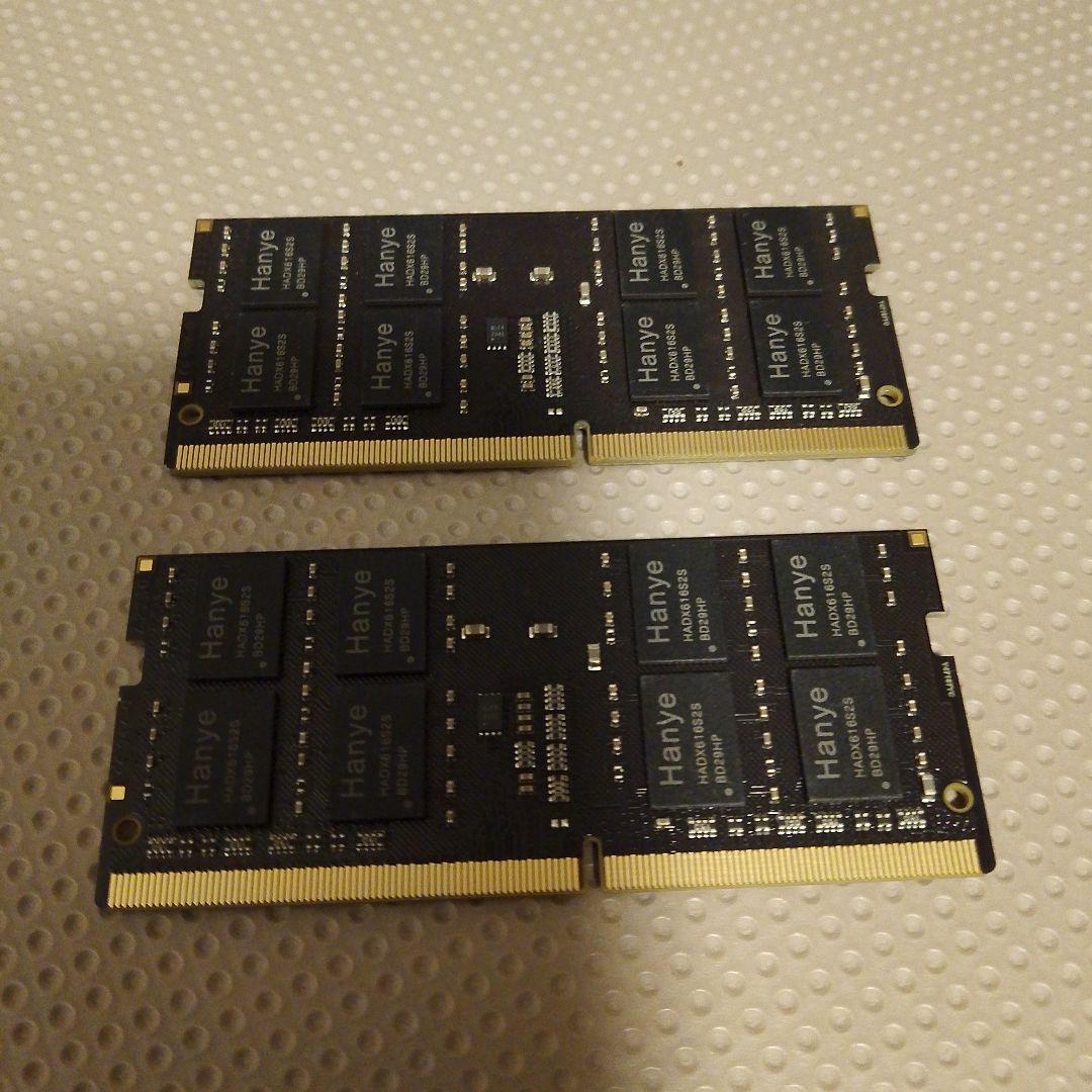 Hanye SD4-16GB-3200-2R8 DDR4 2枚キット32GB