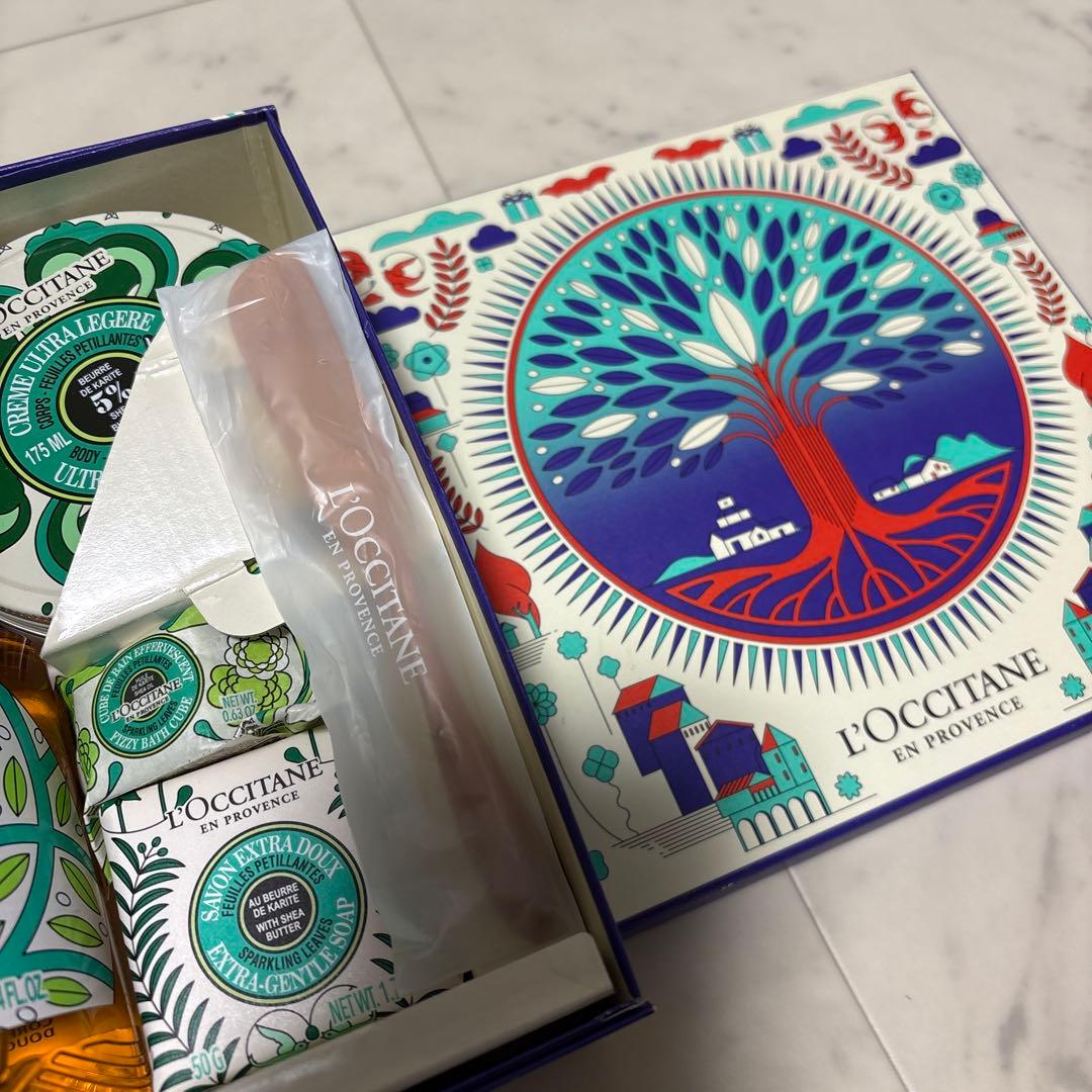 ロクシタン　スパークリングリーフ　シアコンプリート