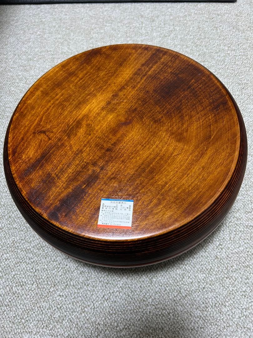 讃岐独楽塗　伝統工芸品33㎝➕茶たく5枚➕萩焼湯呑み