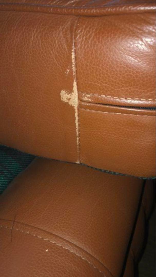 高級 鋲打ち 英国風♦️チェスターフィールド♦️トリプルソファ♦️キャメル♦️送料込