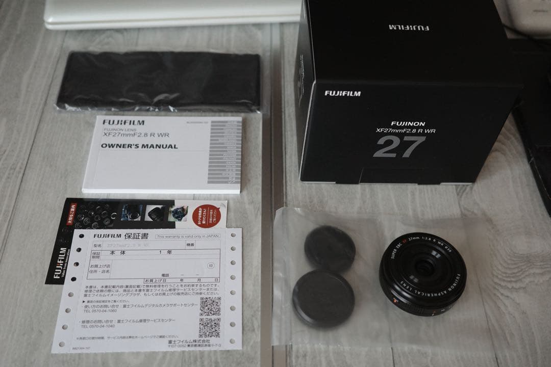 レンズ(単焦点) FUJIFILM FUJINON XF 27mm F2.8 R WR