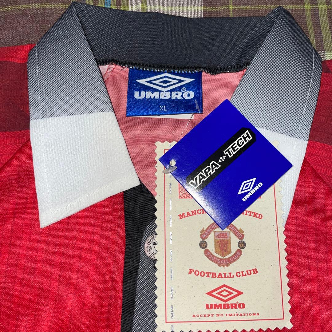 UMBRO マンチェスター・ユナイテッド　カントナ　ユニホーム　デットストック