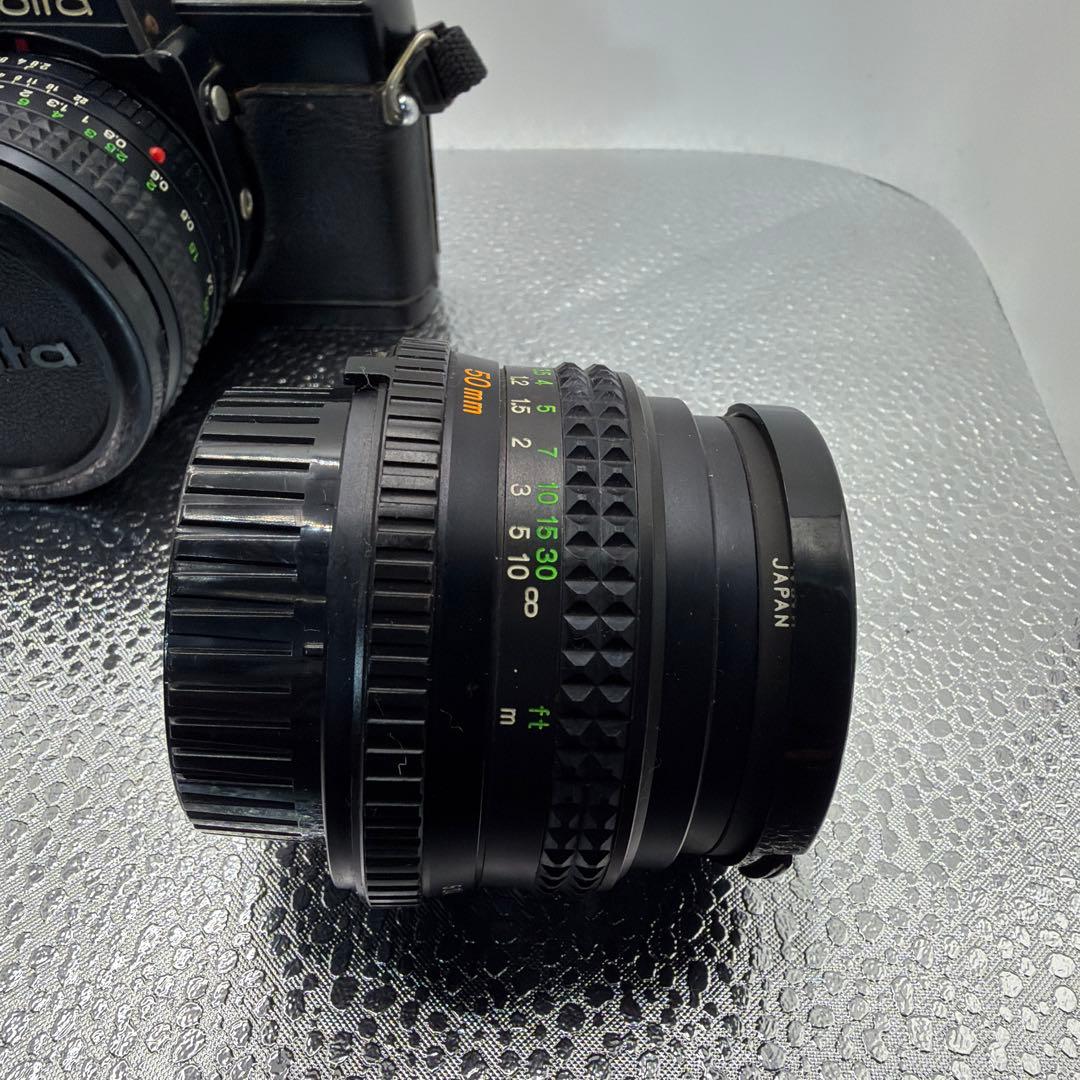 Minolta XG-E 一眼レフカメラ レンズ2本セット