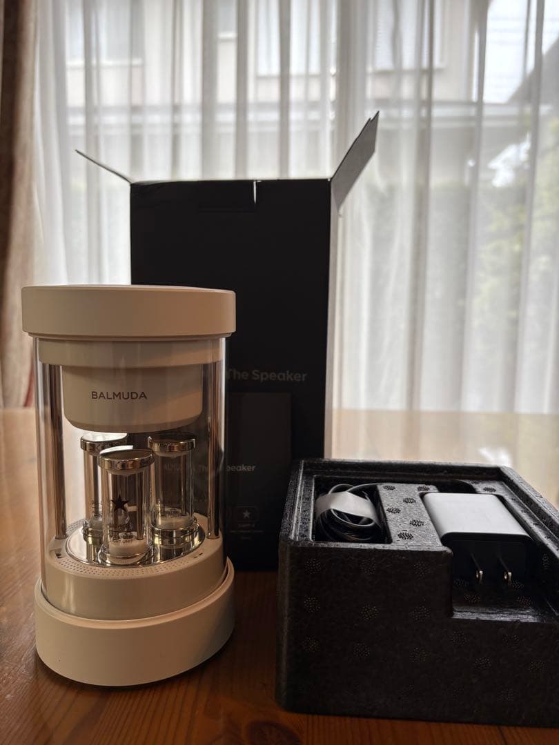 未使用BALMUDA The Speaker M01A-WHホワイト