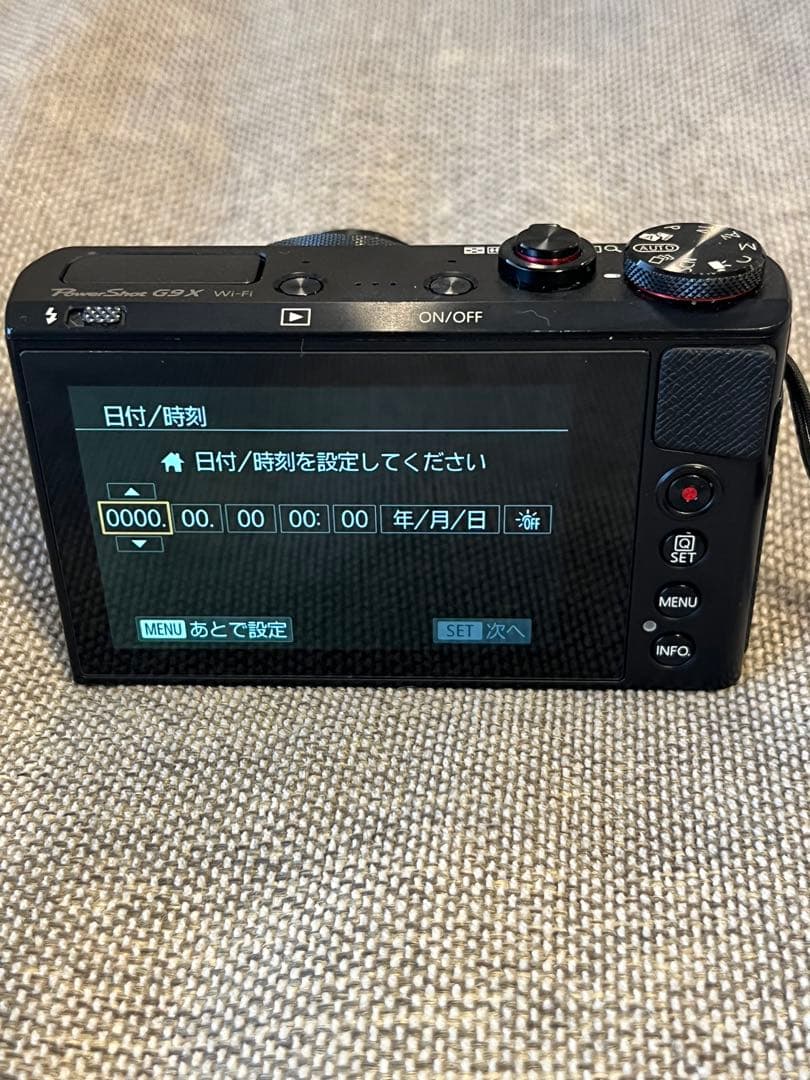 Canon PowerShot G9X　コンパクトデジタルカメラ