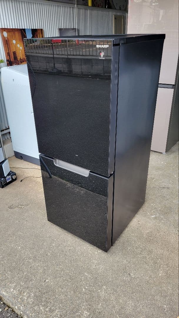SHARPガラストップ冷蔵庫✨2024年