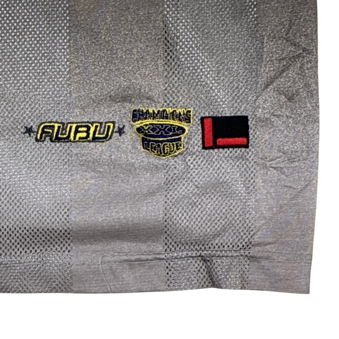 FUBU フブ 両面刺繍 3XL ゲームシャツ ユニフォーム 古着 ヒップホップ