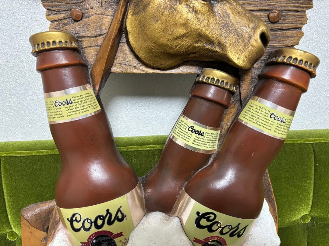 ★超希少 ビンテージ COORS クアーズ 壁掛け ビアサイン アメリカ雑貨