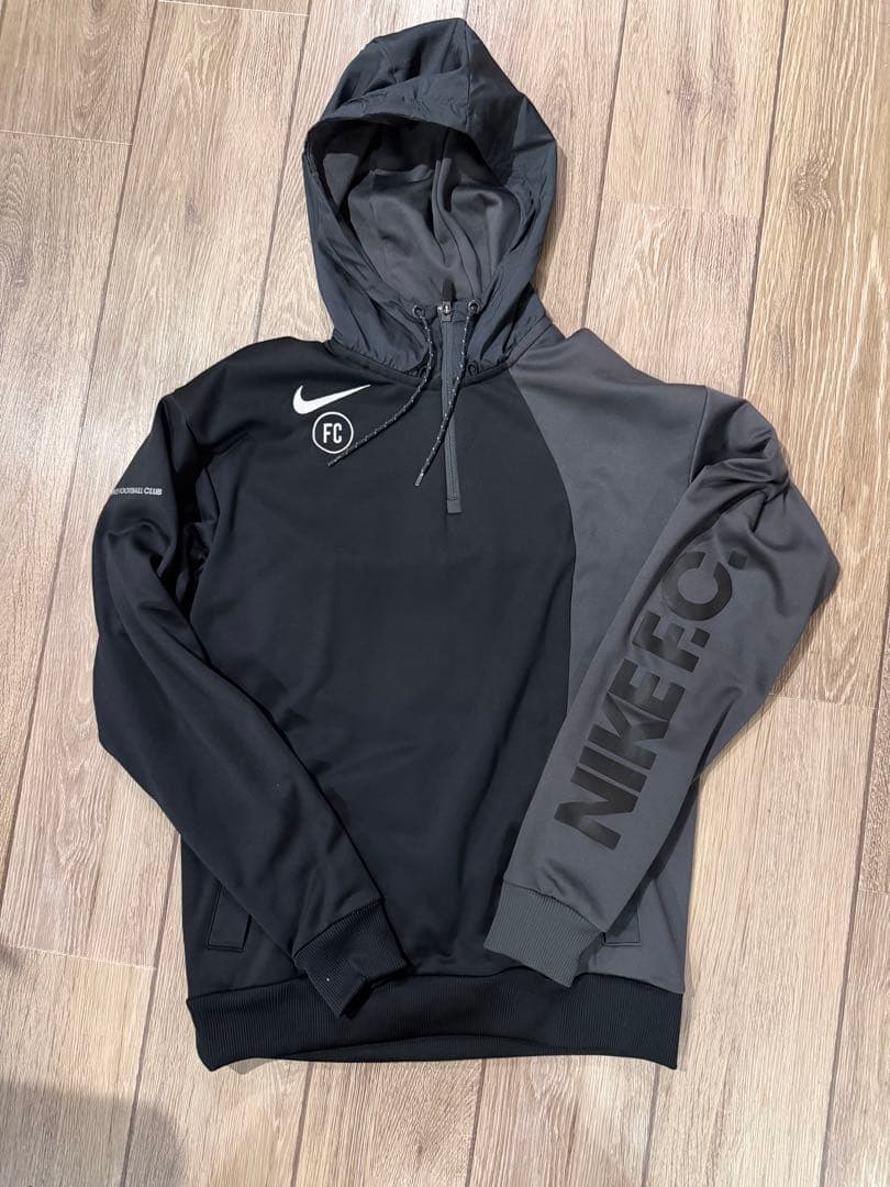 Nike FCジャージ上下セット ブラック/グレー