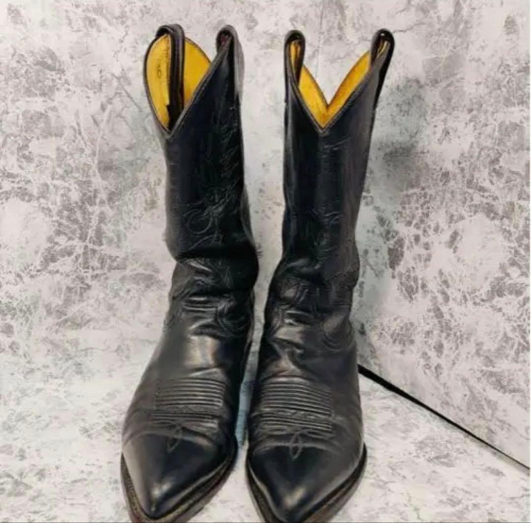 Tony Lama（8D）ウエスタンブーツ　6711 黒