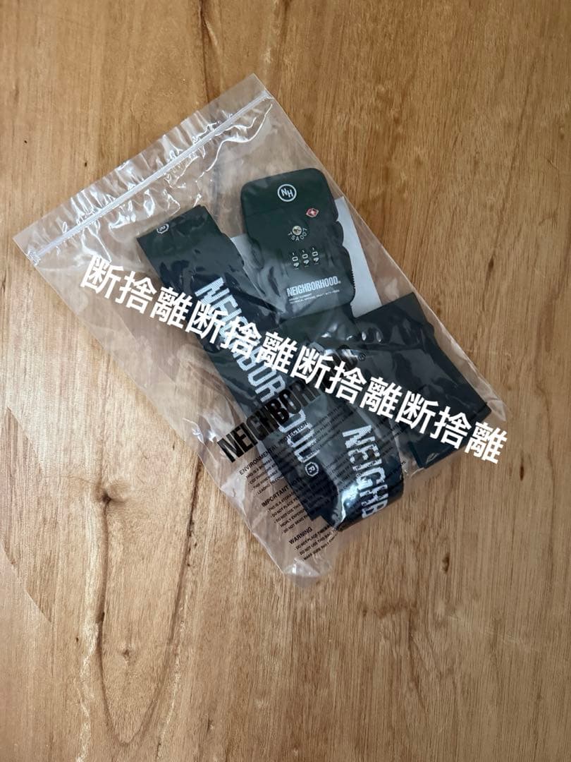正規品 即完売 26SS NEIGHBORHOOD SUITCASE BELT