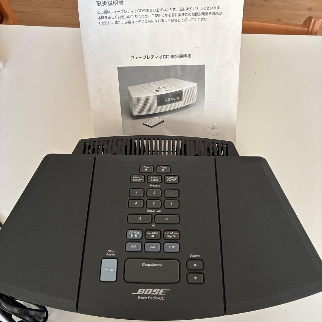 BOSE Wave Radio/CD ウェーブラジオ/CD 説明書有り