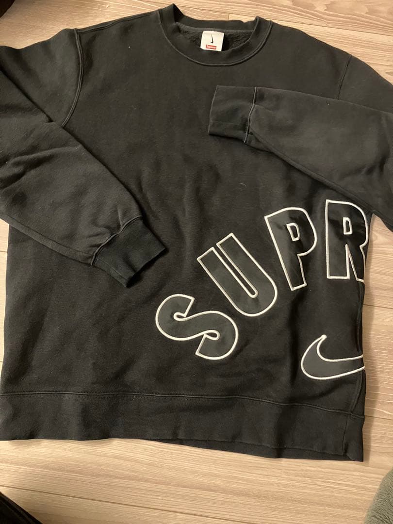 トップス supreme NIKE arc crewneck S