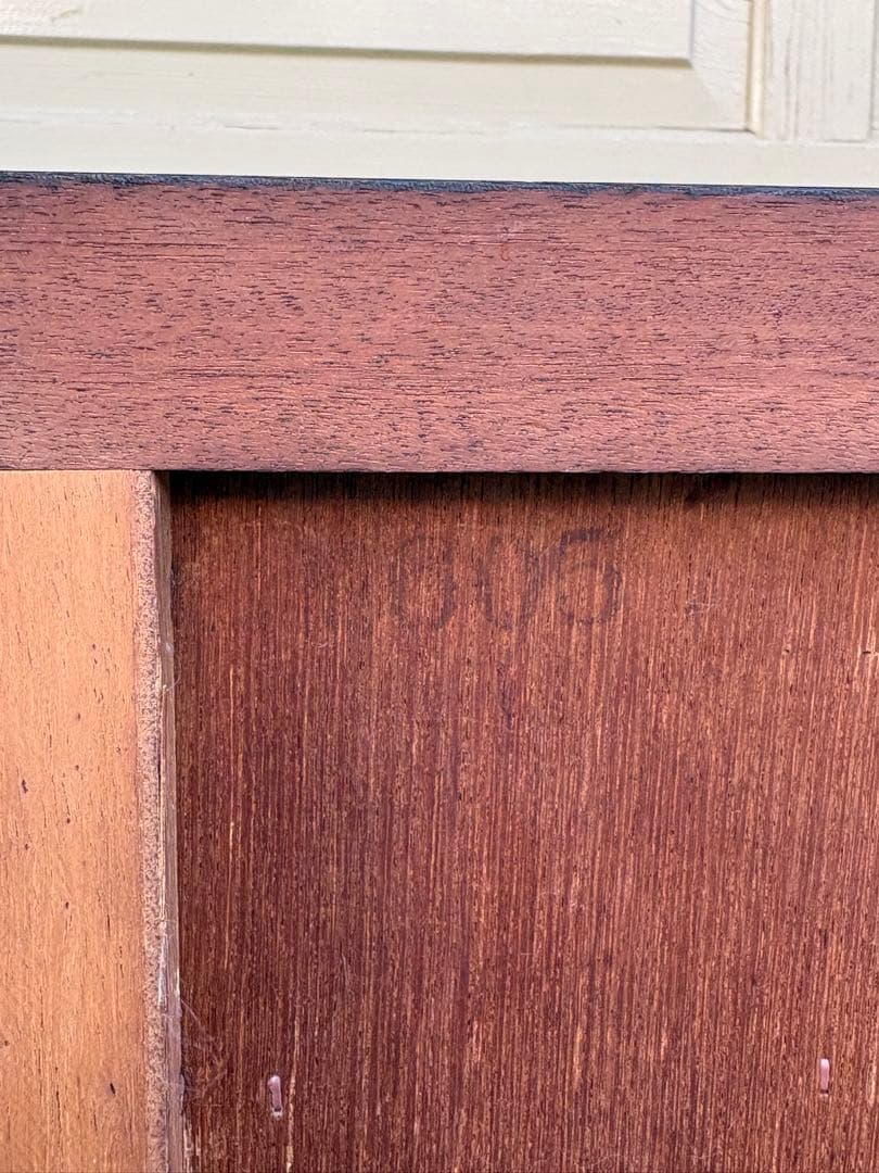 クラシック 猫脚チェスト 4段 木製 マホガニー調 引出し収納 アンティーク調