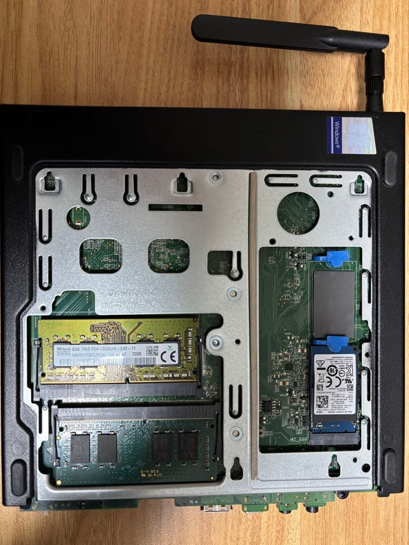 ミニPC Lenovo Thinkcentre m75q tiny 135w 16GB