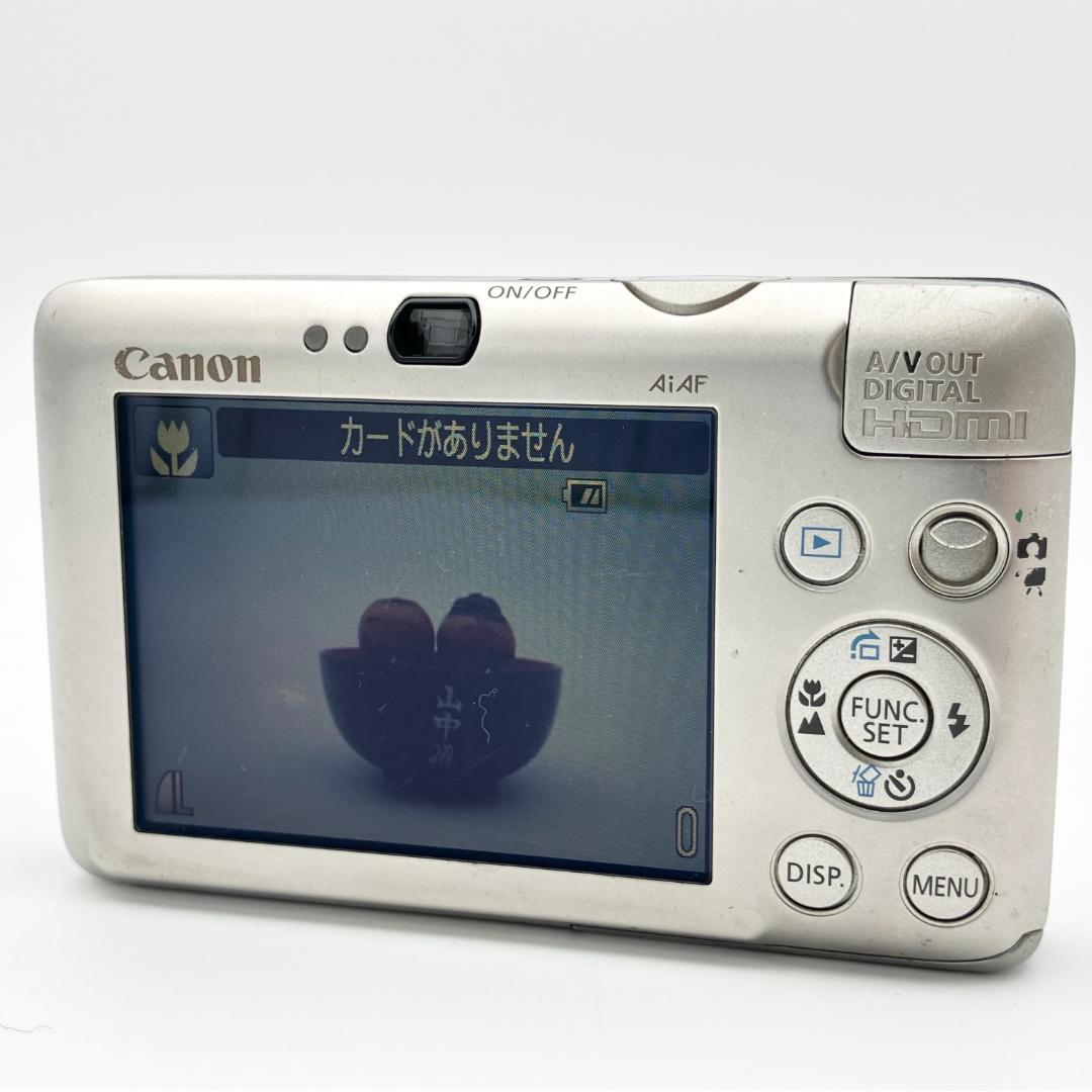 Canon キャノン IXY DIGITAL 210 IS シルバー 動作確認済