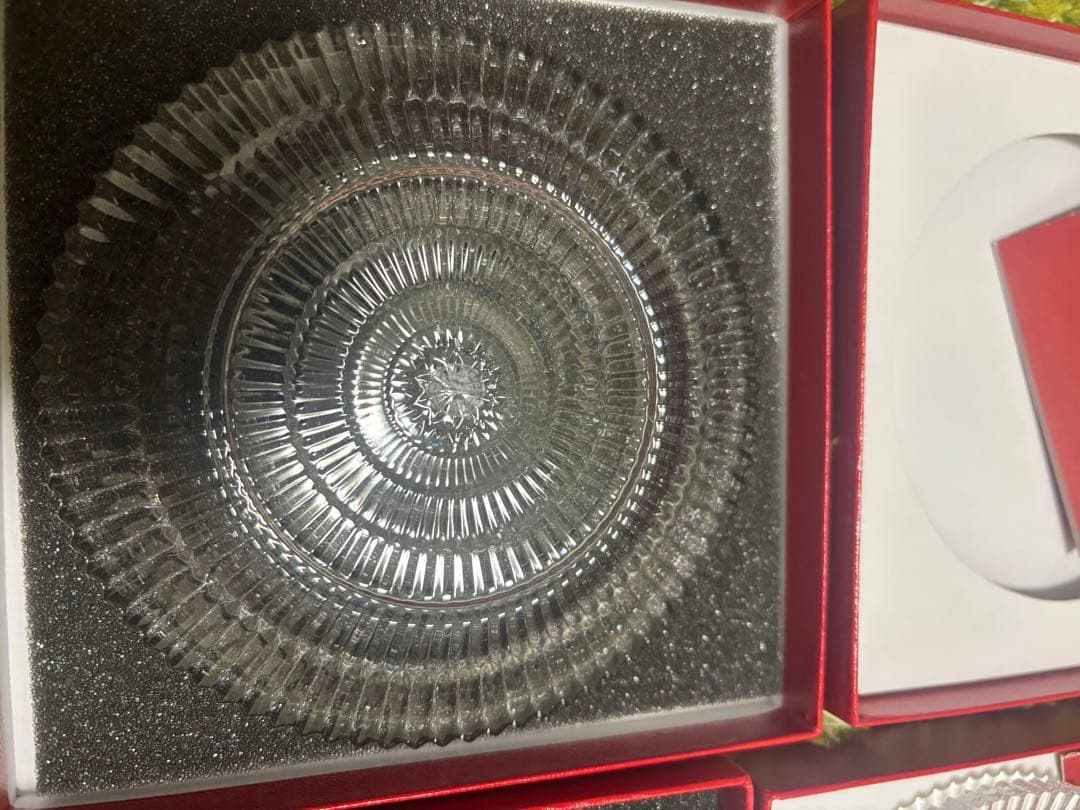 【美品】バカラ　ミルニュイプレート12センチ　3枚セット