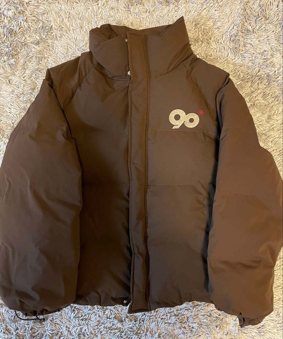 【最終値下げ！】9090 ダウンジャケット ブラウン M
