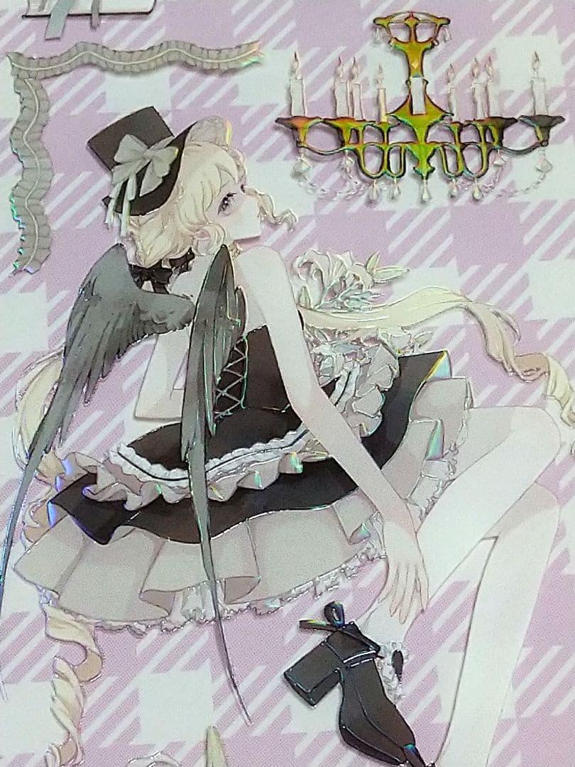 J1083＃永夜(炫彩)MERRY切り売り海外人物マステ女の子