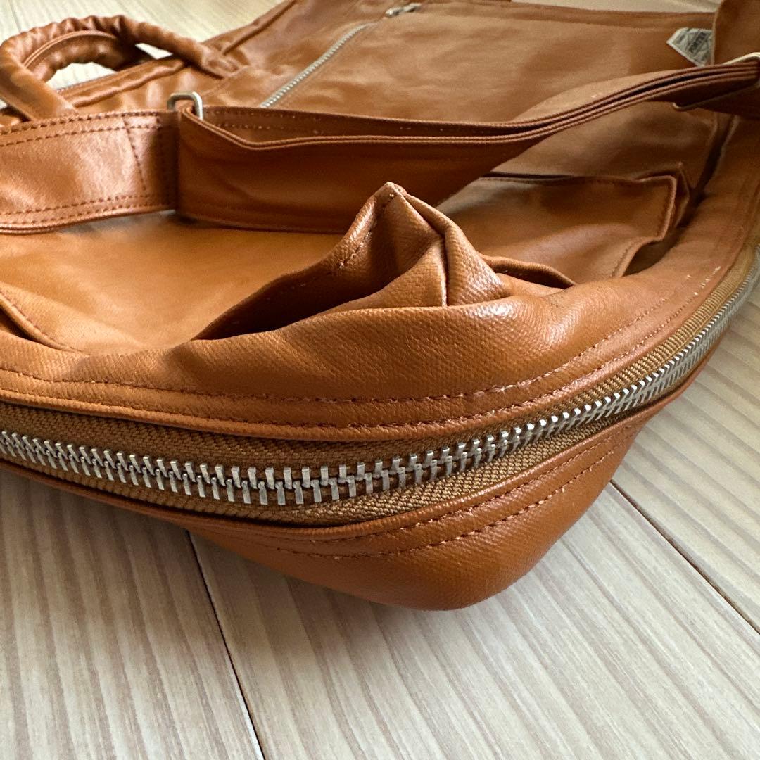 期間限定値下げ！PORTER 吉田カバン ビジネスバッグ キャメルレザー2way