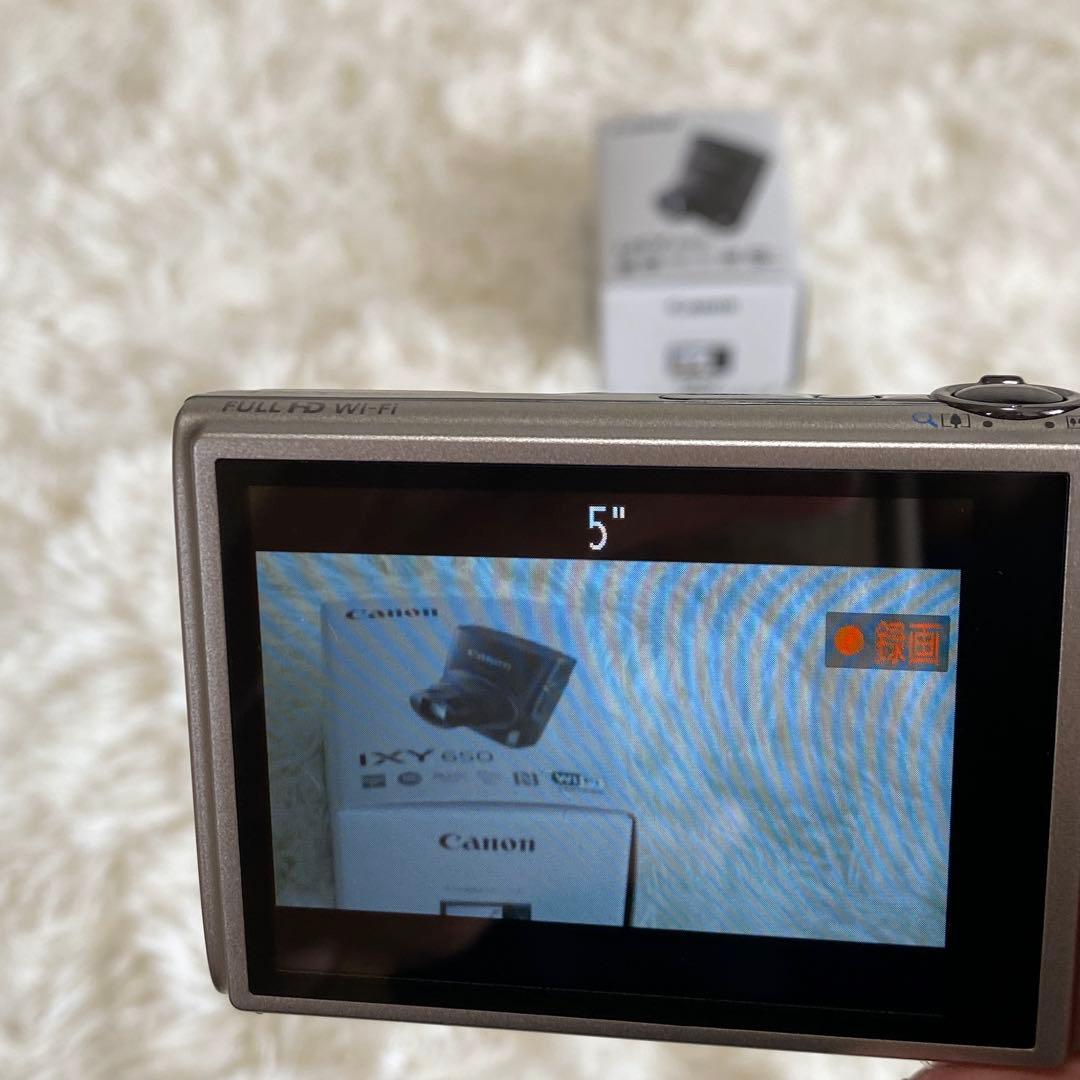 【まりちゃん】Canon IXY650 シルバー Wi-Fi搭載