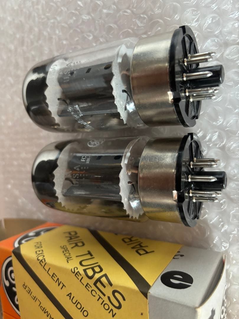 GENERAL ELECTRIC 6550A 真空管　2本