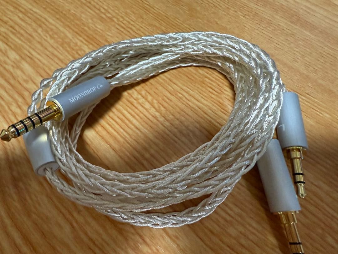 Moondrop 水月雨　楽園-para-　別売りケーブルとイヤーパッド