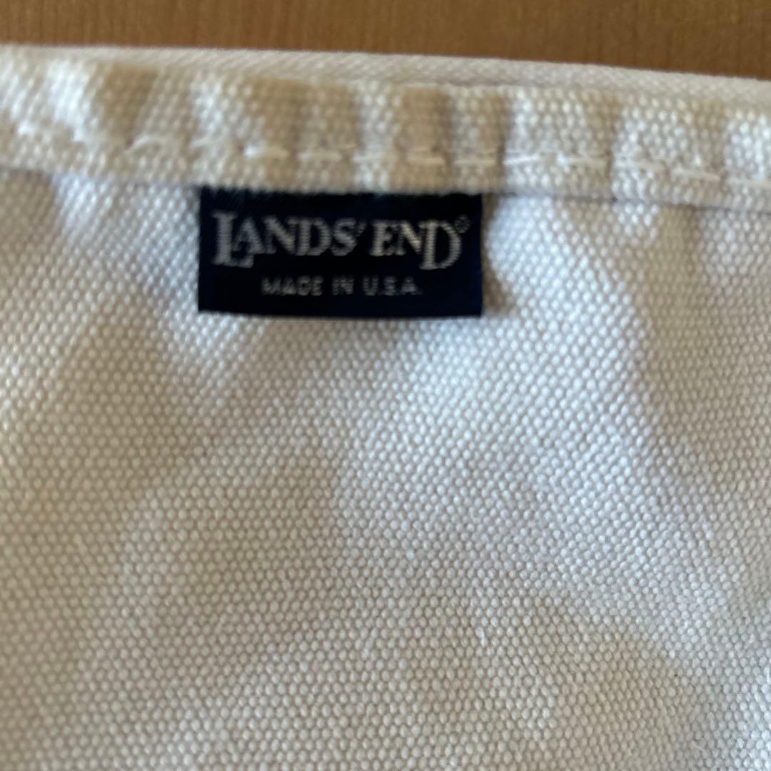 LANDS' END ビッグトートバッグ USA製