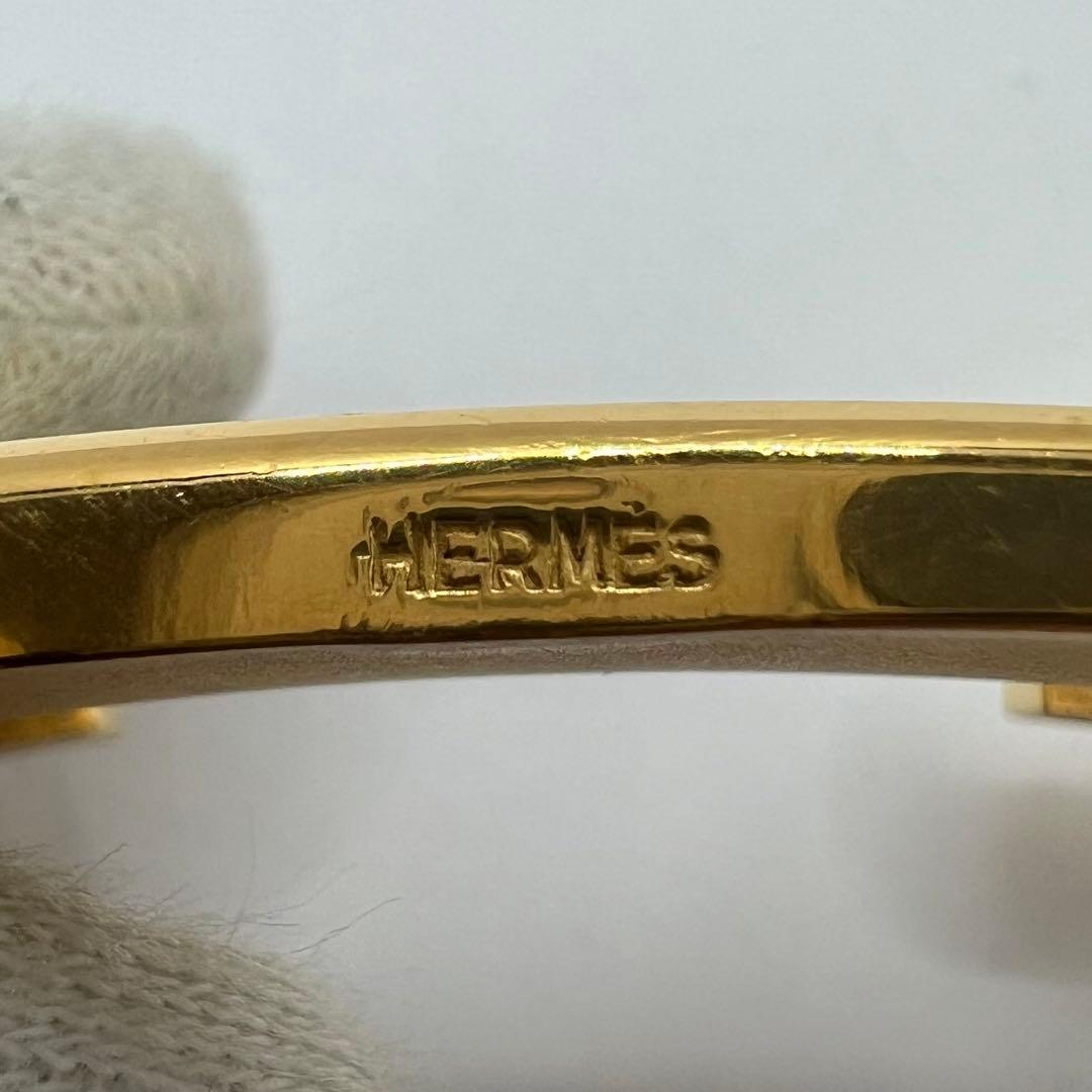 【美品】エルメス バックルのみ Hロゴ ゴールド コンスタンス