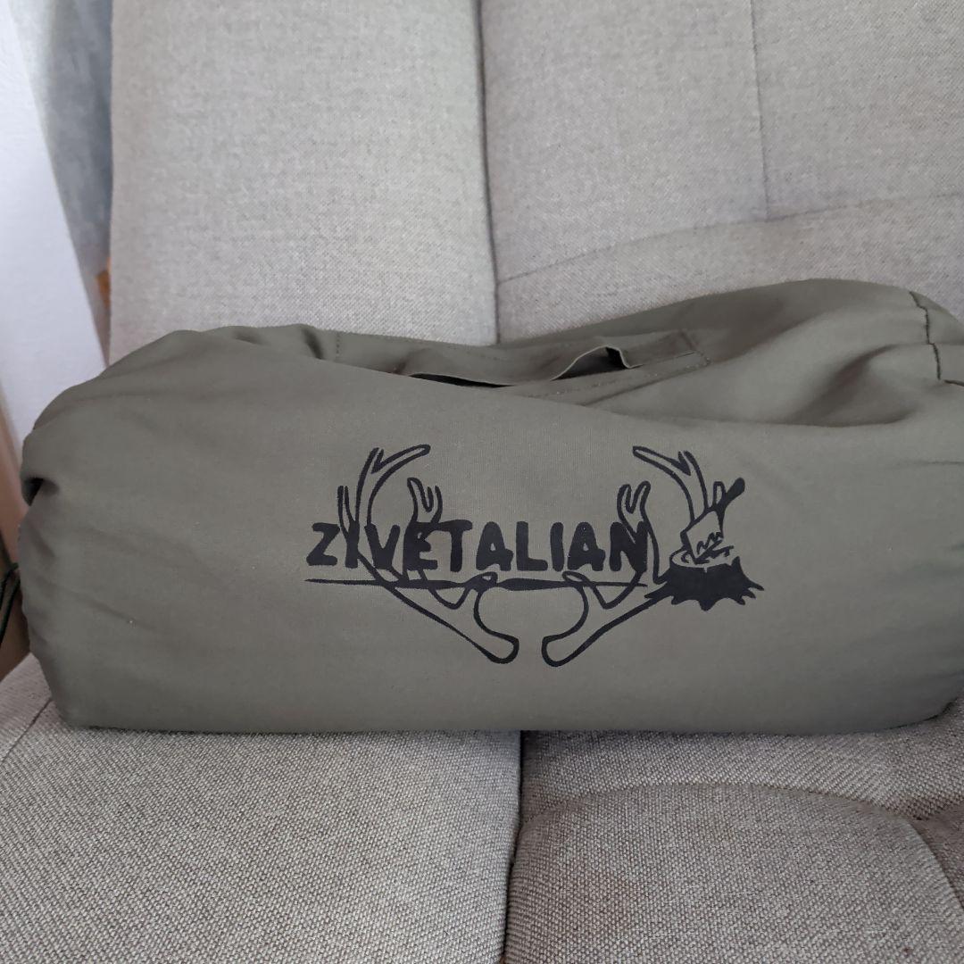 ZIVETALIAN ジベタリアン　蝦夷タープ　煙突穴あり　未使用品