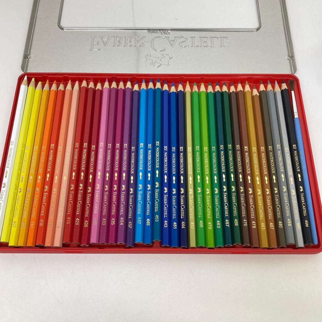 g702-29 Faber-Castell 水彩色鉛筆 36色　60色