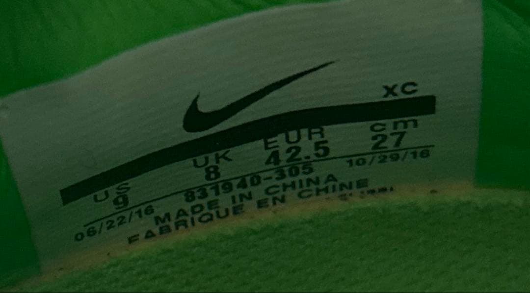 【新品未使用】NIKE MERCURIAL SUPER FLY Ⅴ DF FG