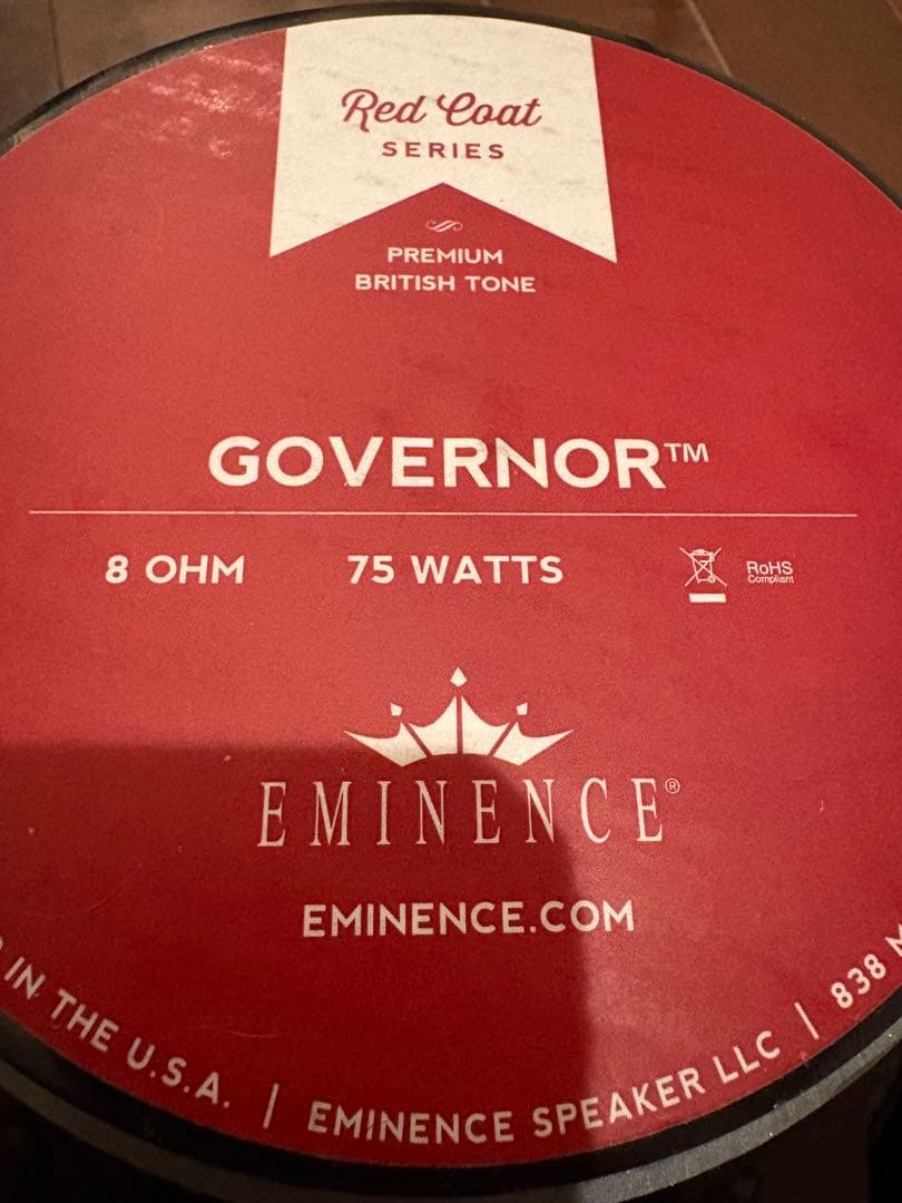 エミネンス　GOVERNOR