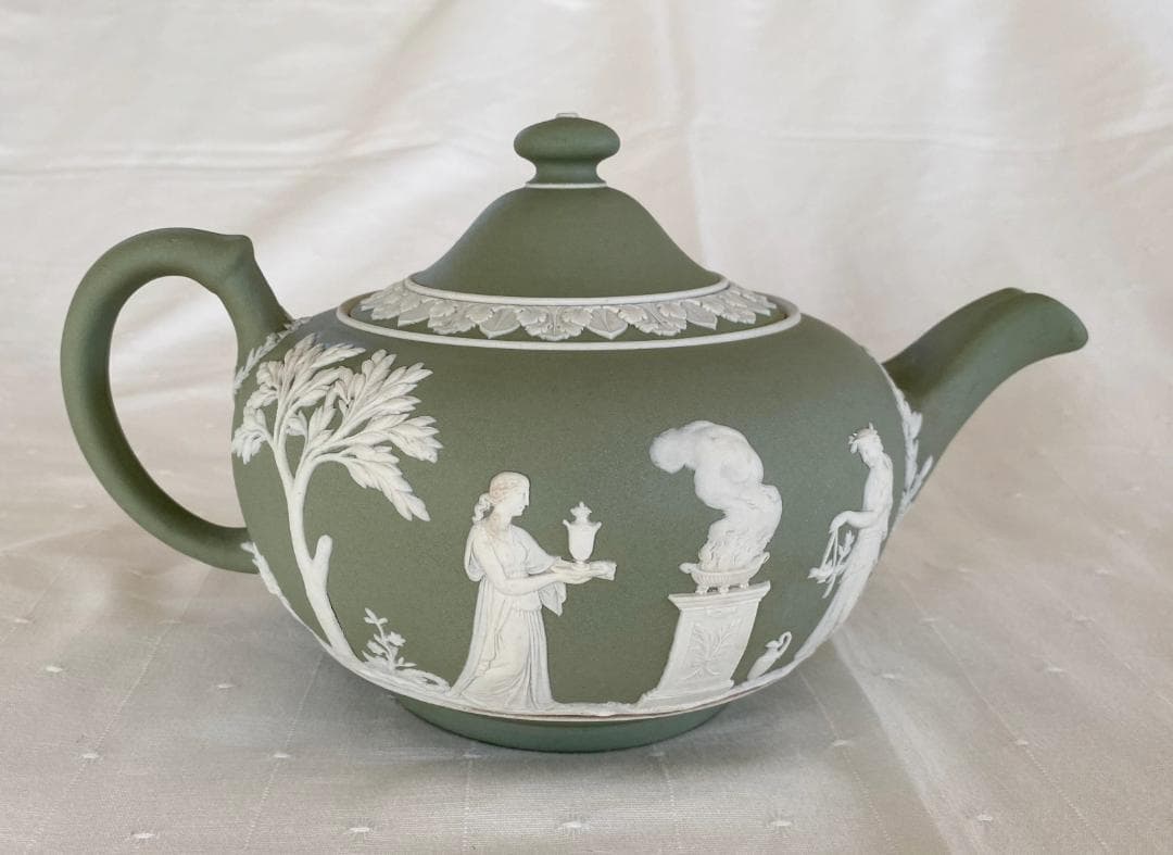 ヴィンテージ　ウェッジウッド　ジャスパーウエア　３点セット