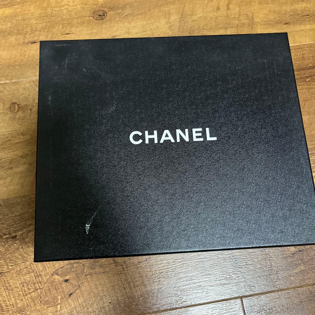 CHANEL ホワイト サンダル 中ヒール36C