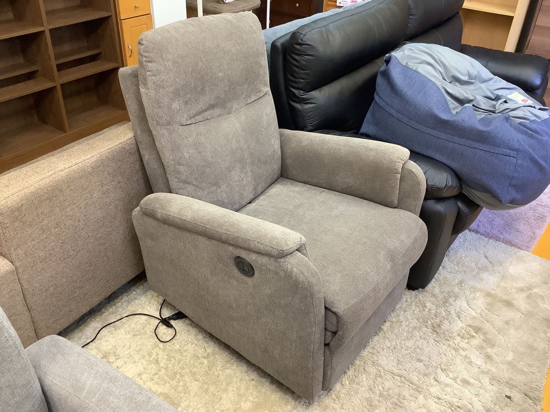 サンコウ 電動リクライニング1人掛けソファー