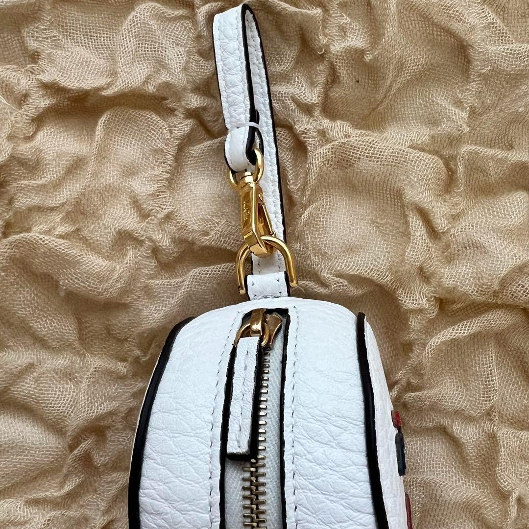 FENDI フェンディ FILAコラボ リュックサック エコバッグ　ホワイト